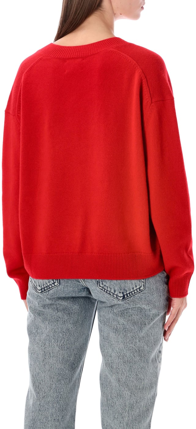 Lee Vneck Tango Red