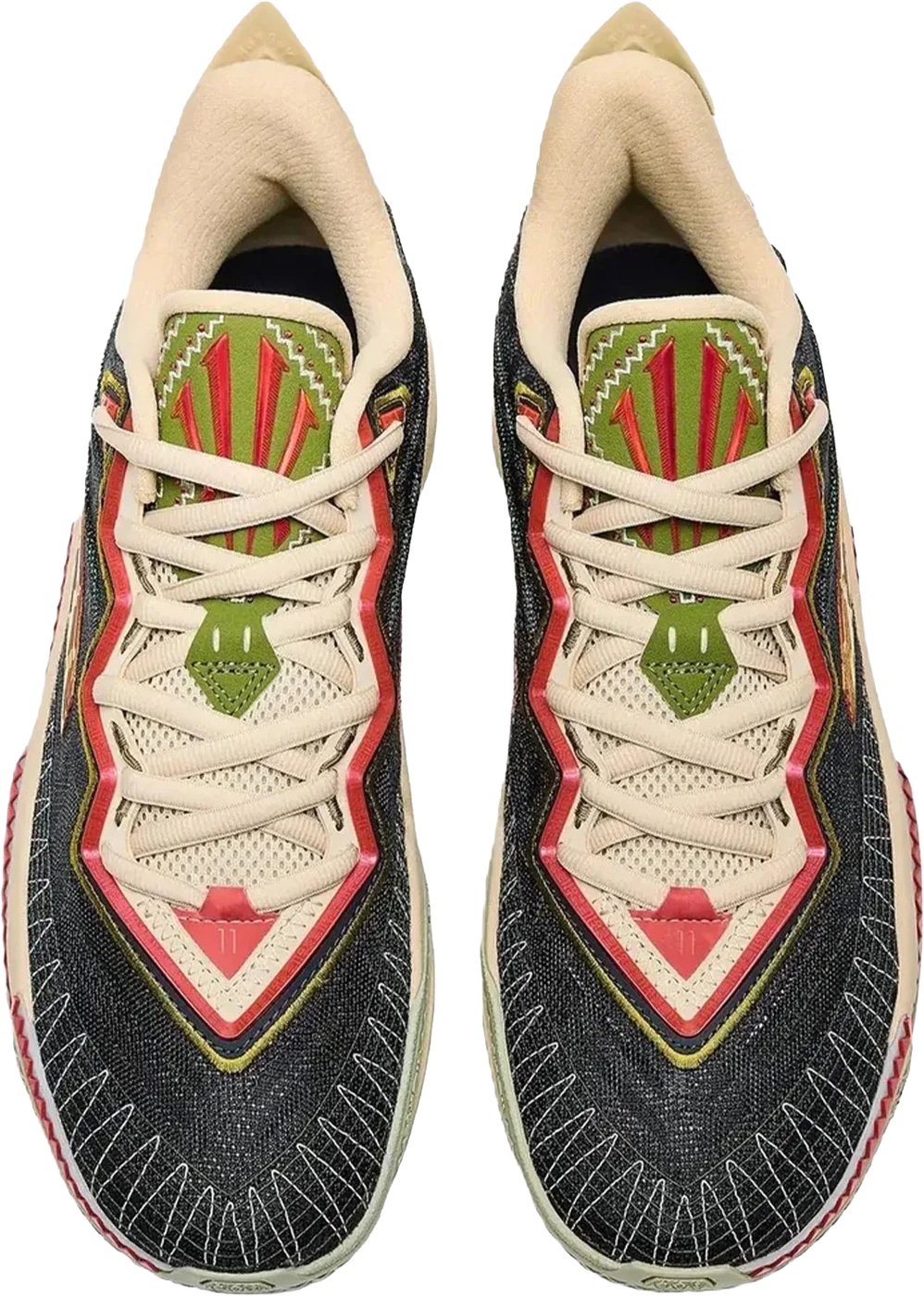 Anta KAI 2 Clutch Kyrie Irving Basketbalschoen Zwart