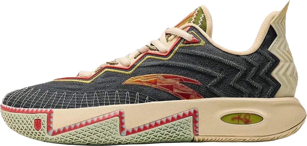 Anta KAI 2 Clutch Kyrie Irving Basketbalschoen Zwart