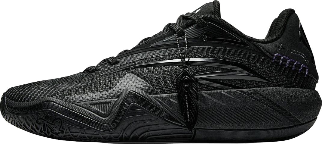 Anta KAI 3 Triple Black Kyrie Irving Basketbalschoen