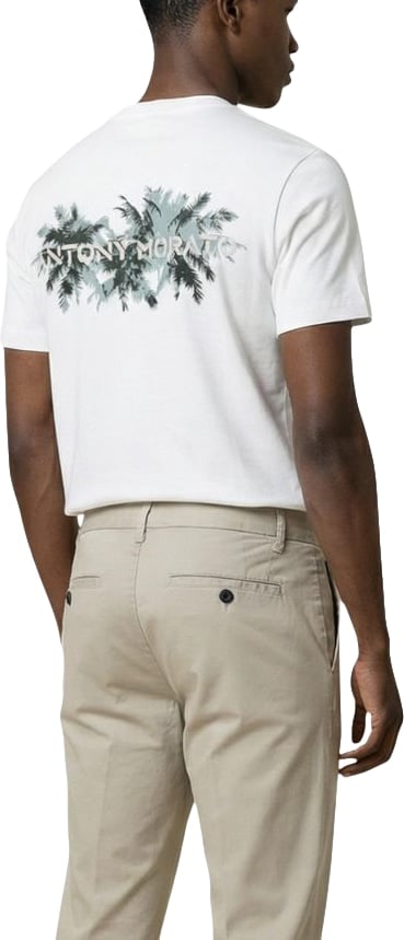 Antony Morato Beige Cotton T-Shirt