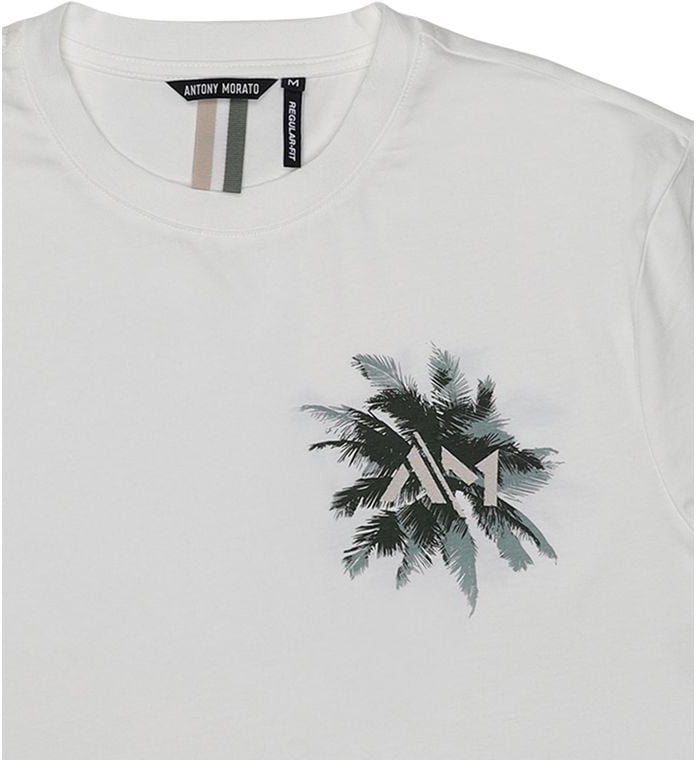 Antony Morato Beige Cotton T-Shirt