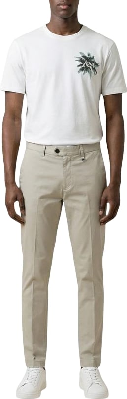 Antony Morato Beige Cotton T-Shirt
