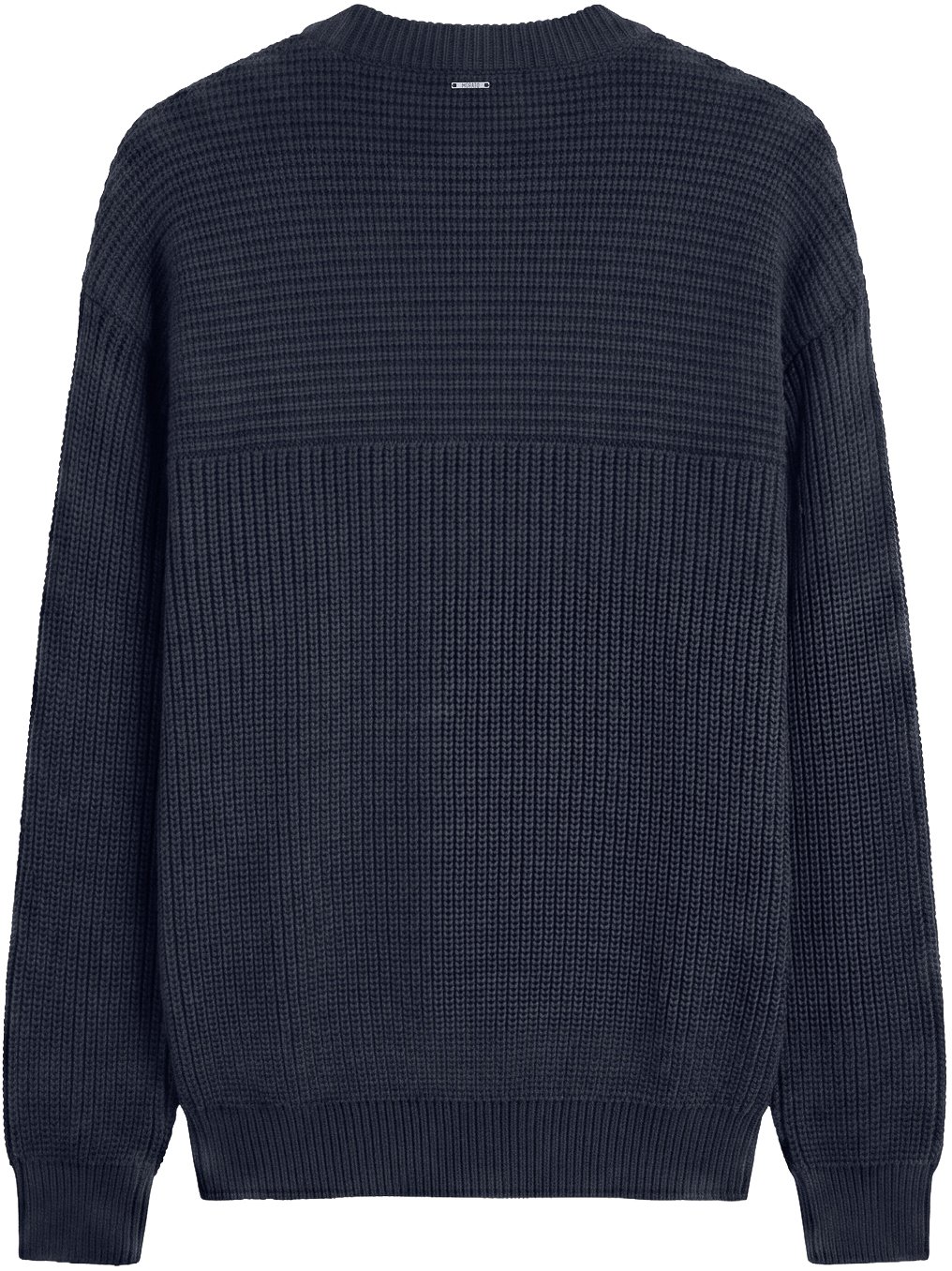 Marine relaxed-fit crew-neck sweater in soft cotton