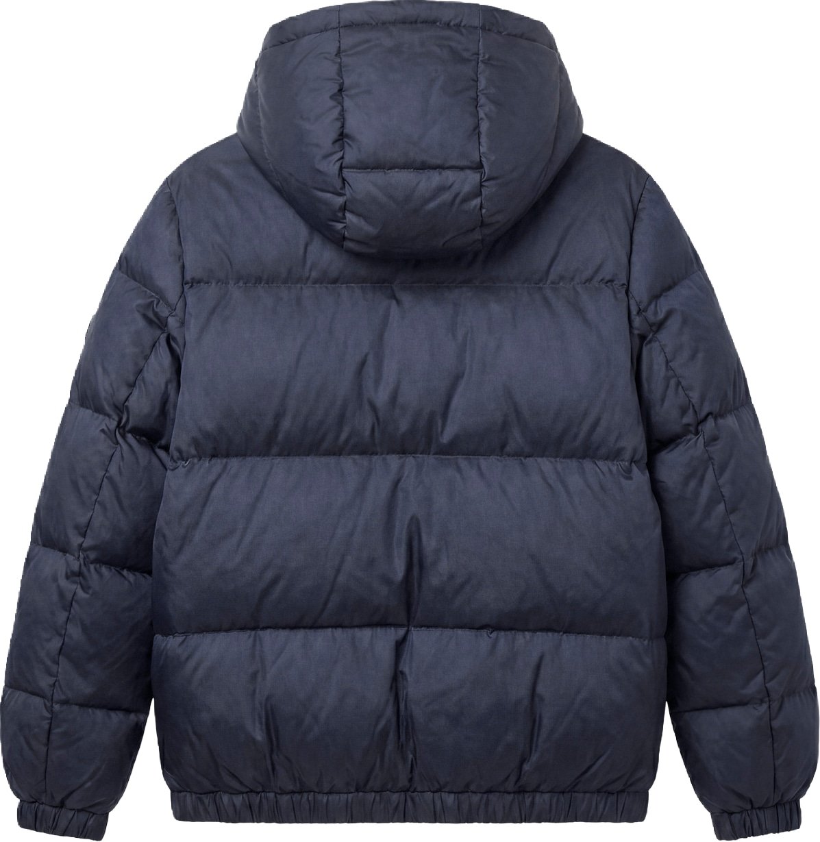 Marine relaxed-fit coat in padded shioze nylon