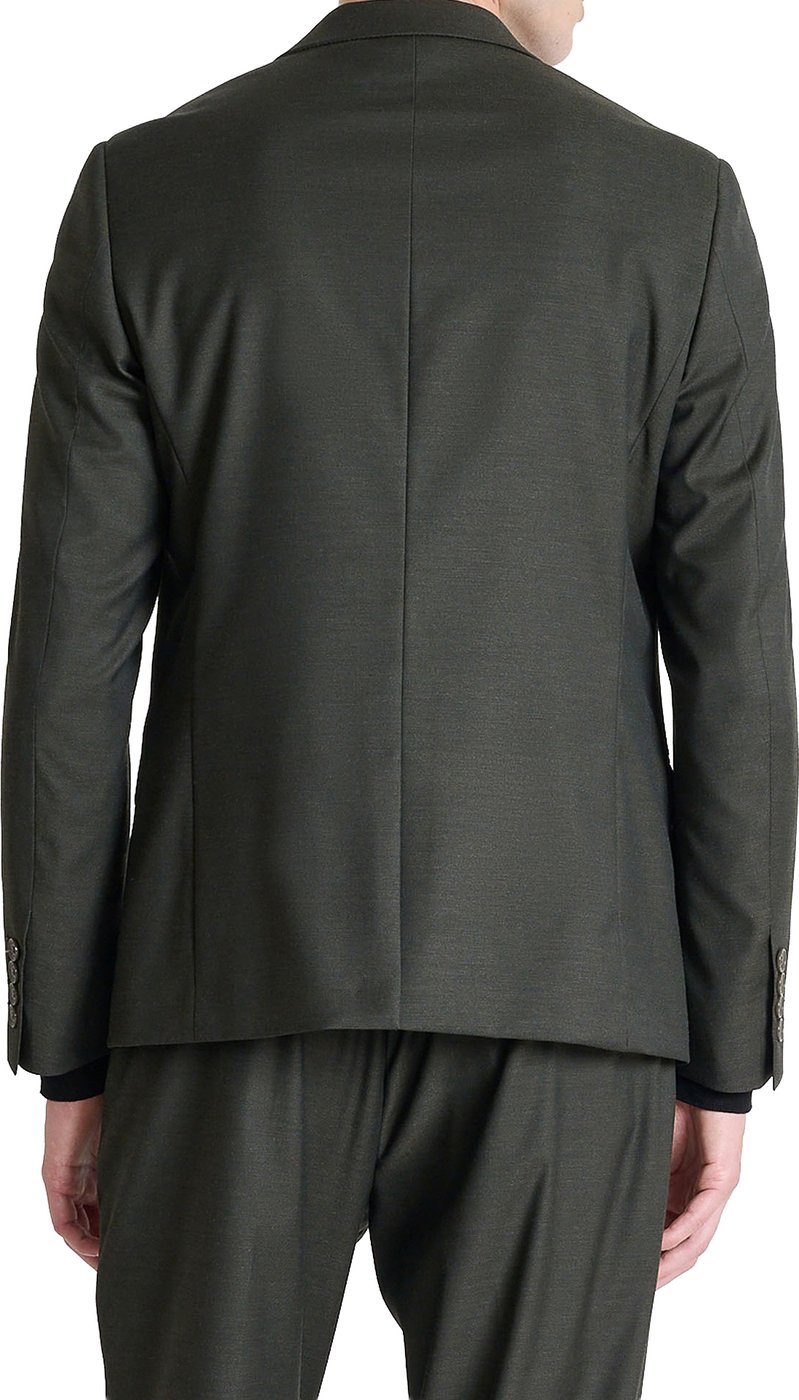 JACKET LUIS REGULAR FIT IN STRETCH TWILL VISCOSE BLEND FABRIC