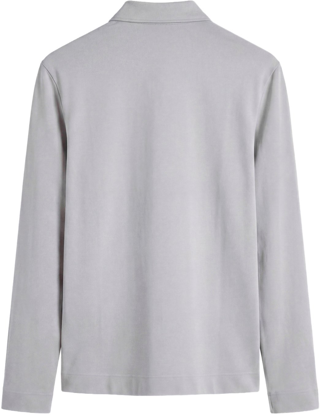 Stone regular-fit polo in stretch piqué with foam logo print on heart