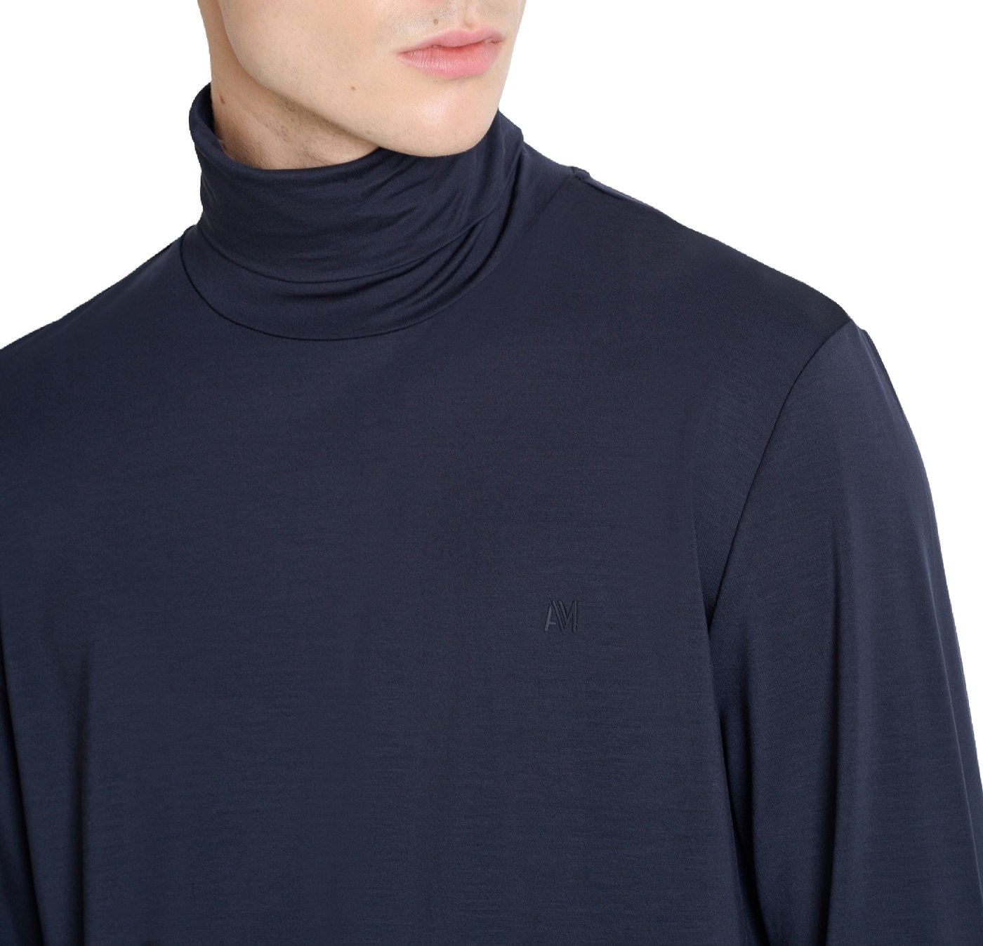Marine relaxed-fit t-shirt in lyocell jersey with print on front
