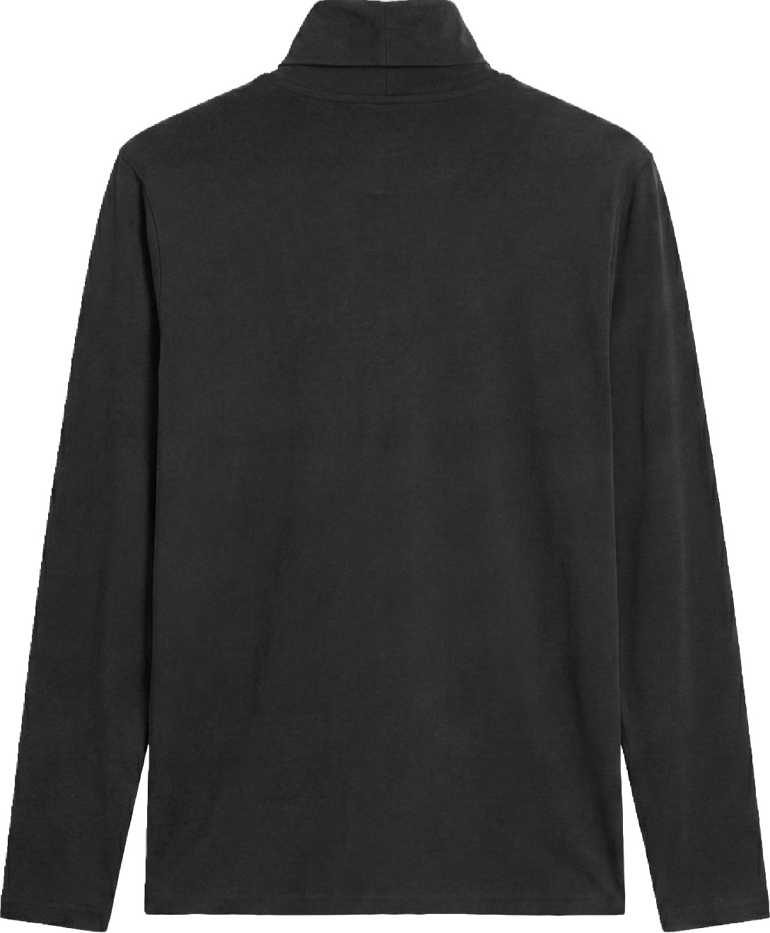 Black relaxed-fit t-shirt in lyocell jersey with print on front