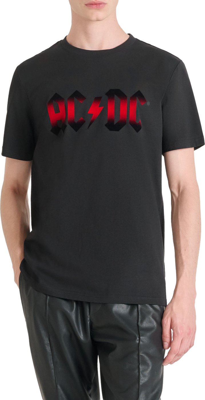 T-SHIRT REGULAR FIT IN JERSEY COTTON FABRIC WITH FLOCK PRINT