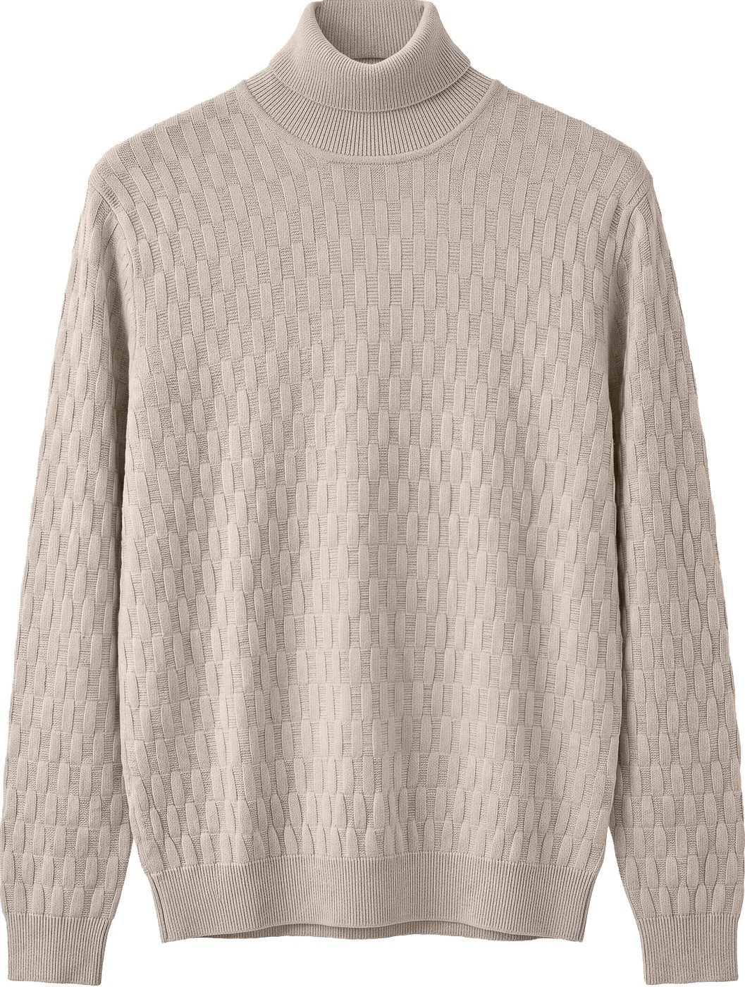 Chalk regular-fit sweater in merino wool blend