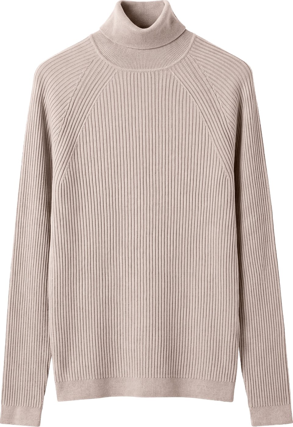 Grit super-slim-fit long-sleeve turtleneck sweater in viscose