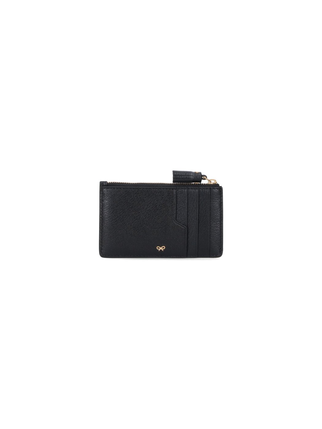 Black Eyes Zip Leather Card Case