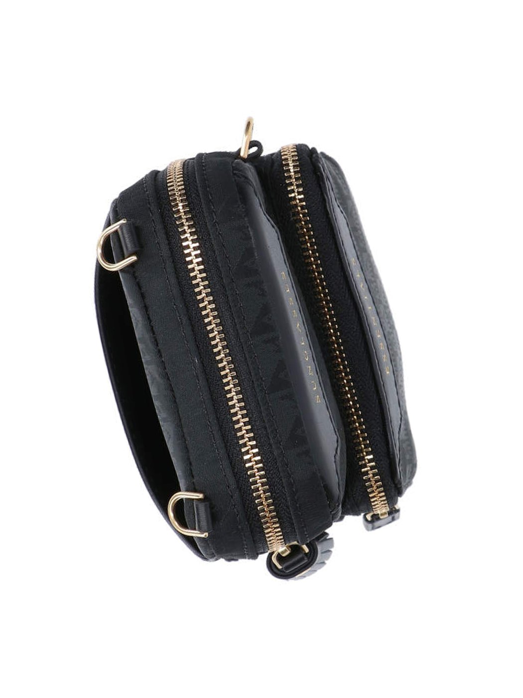 Black Logo Essentials Nylon Shoulder Bag