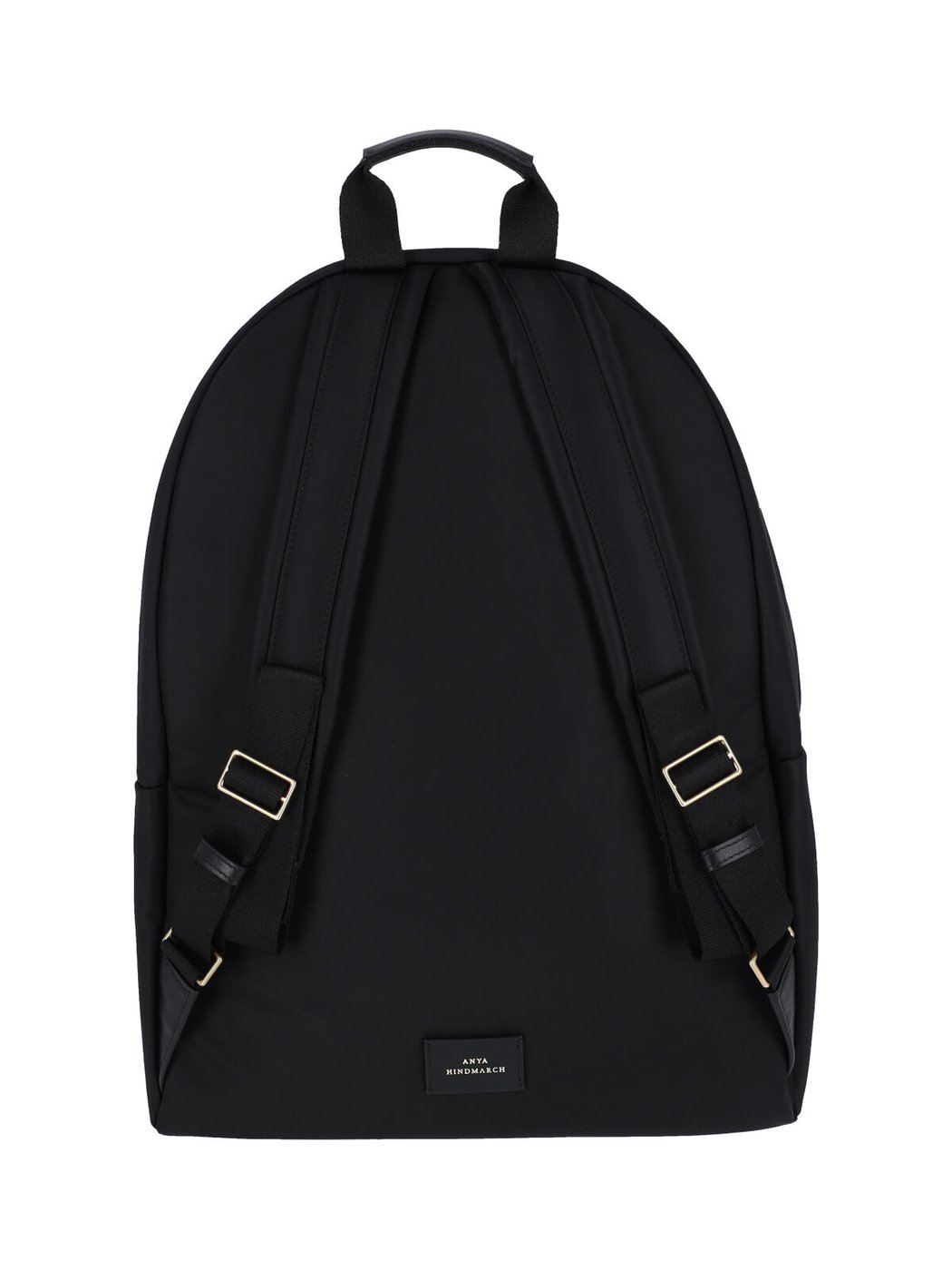Black Eyes Nylon Double Zip Backpack