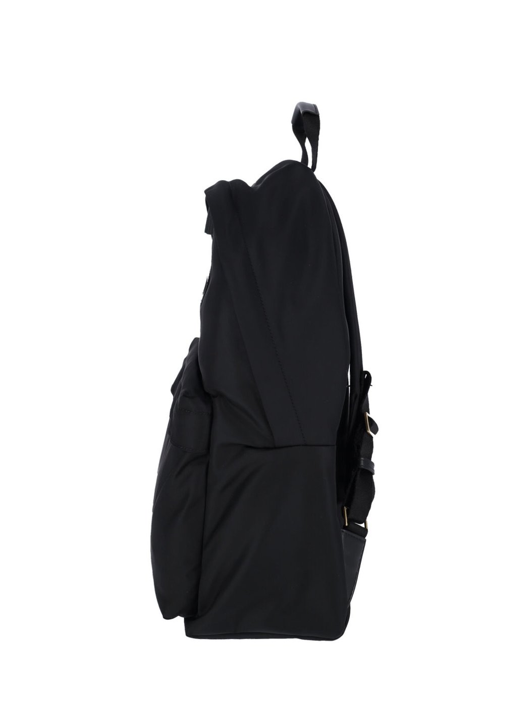 Black Eyes Nylon Double Zip Backpack