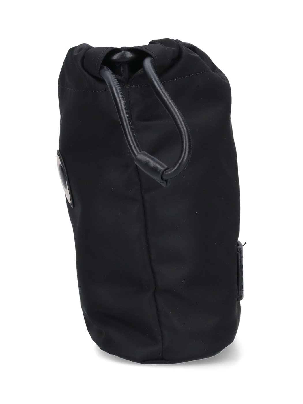 Black Eyes Econyl Drawstring Bucket Pouch