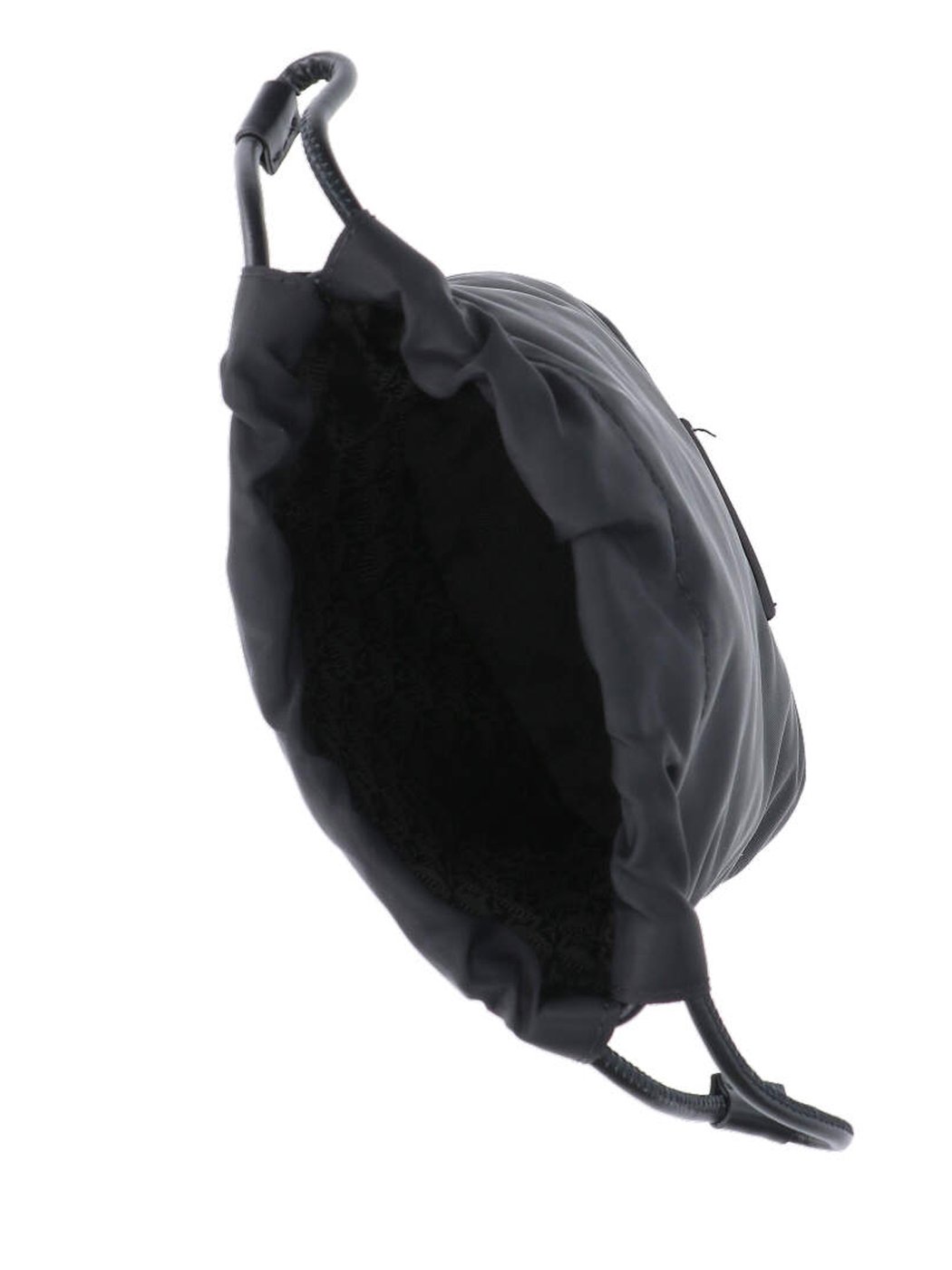 Black Eyes Econyl Drawstring Bucket Pouch