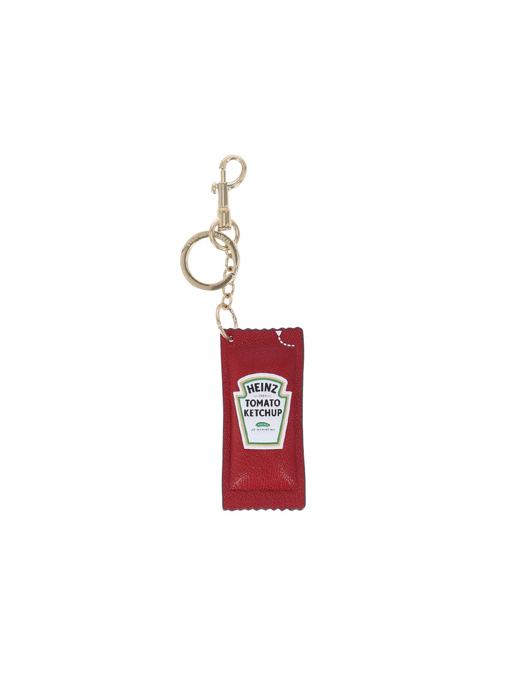 Heinz Ketchup Gold-Tone Keychain