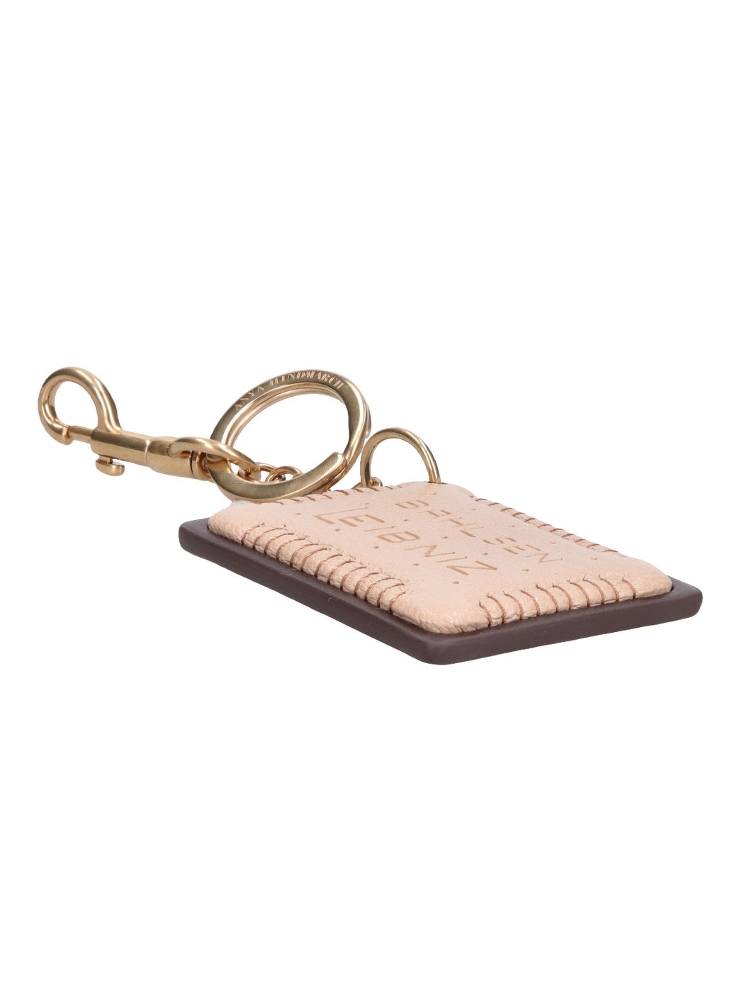 Brown Choco Leibniz Leather Charm