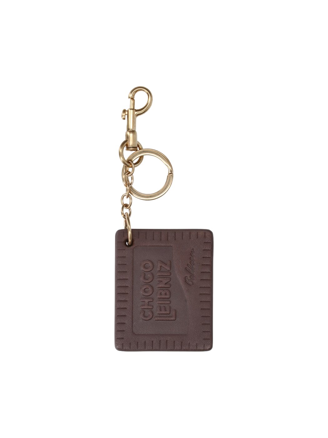 Brown Choco Leibniz Leather Charm