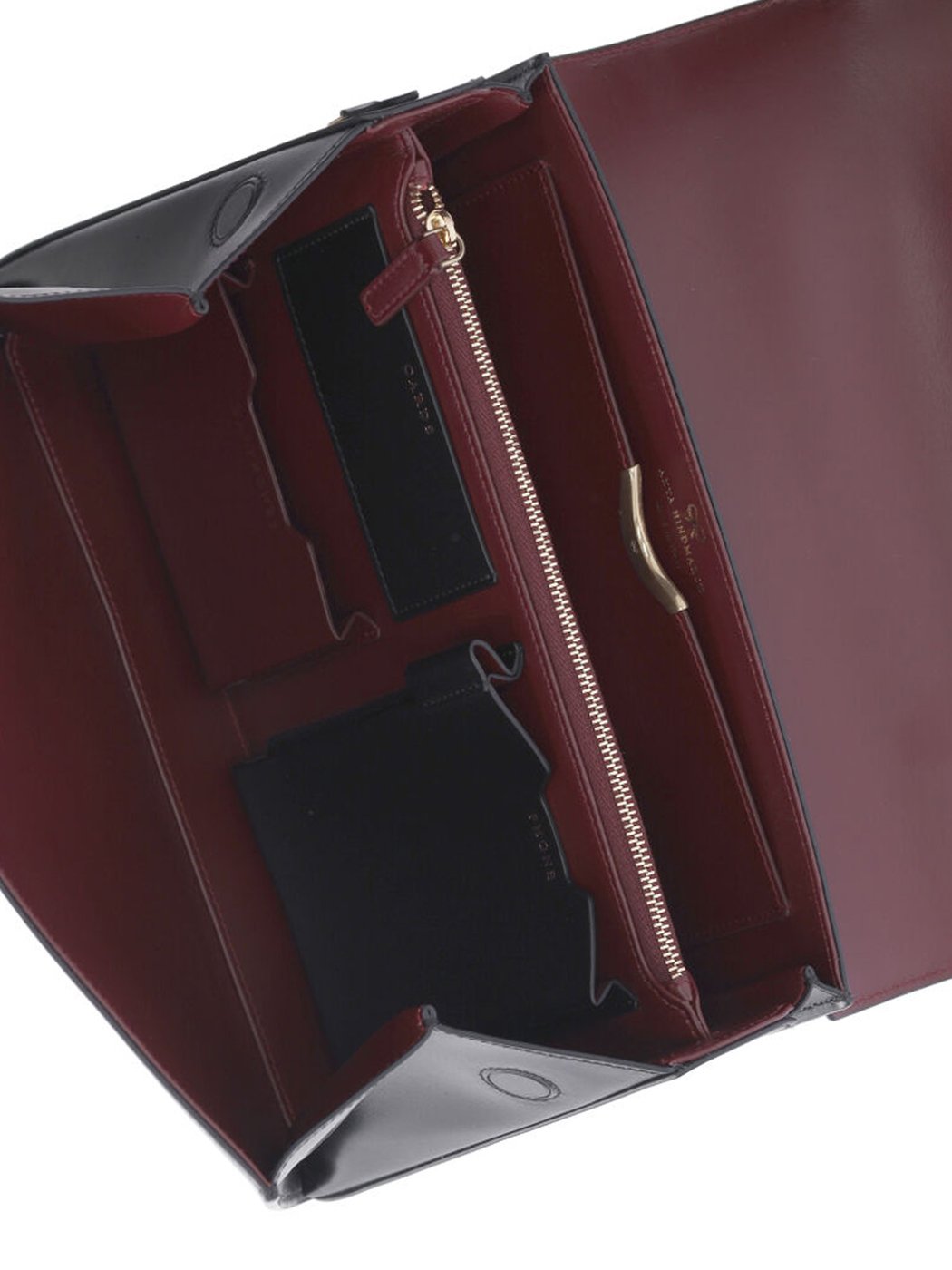 Black Mortimer Calf Leather Handbag