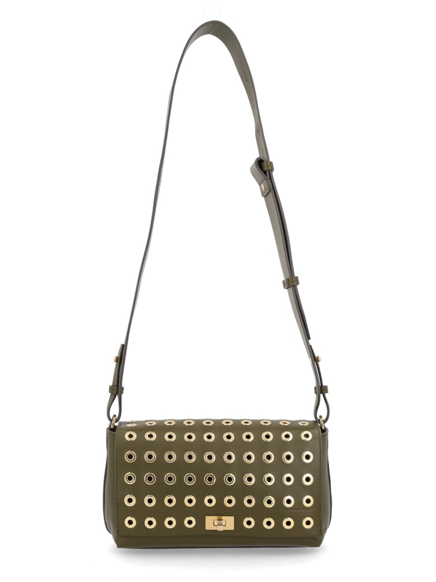 Olive Cow Leather Mortimer Shoulder Bag