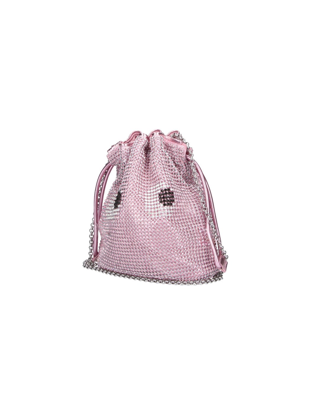 Pink Eyes Leather Clutch