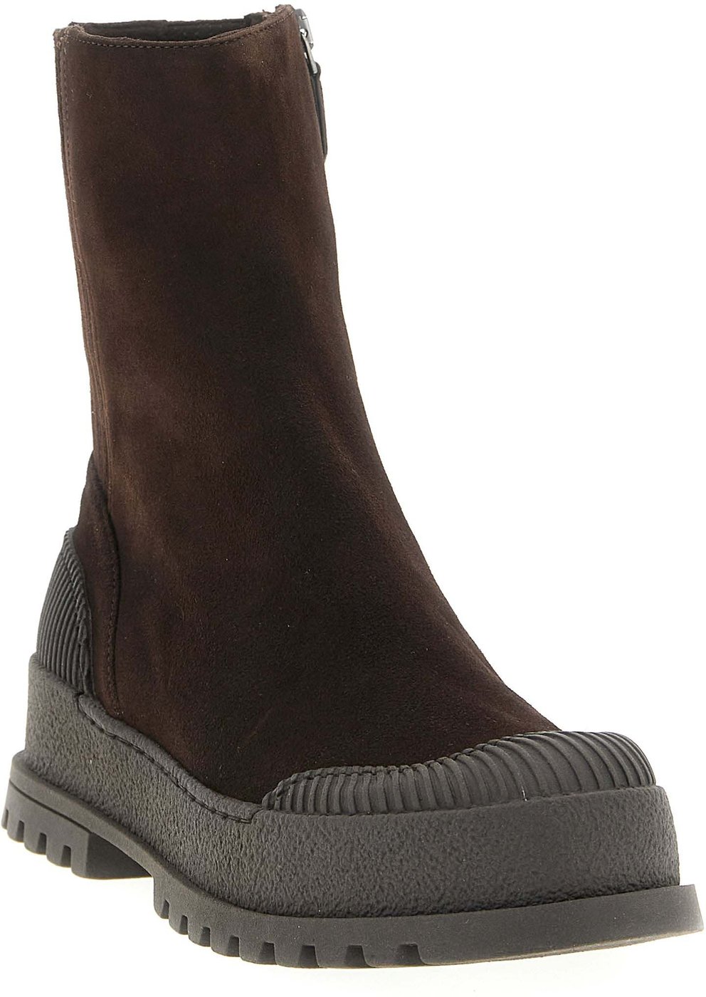 Aquazzura Brown Goatskin Ankle Boots