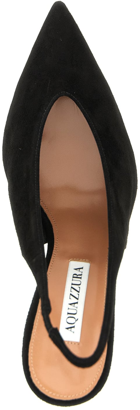 Aquazzura Black Calfskin High Heel Pumps