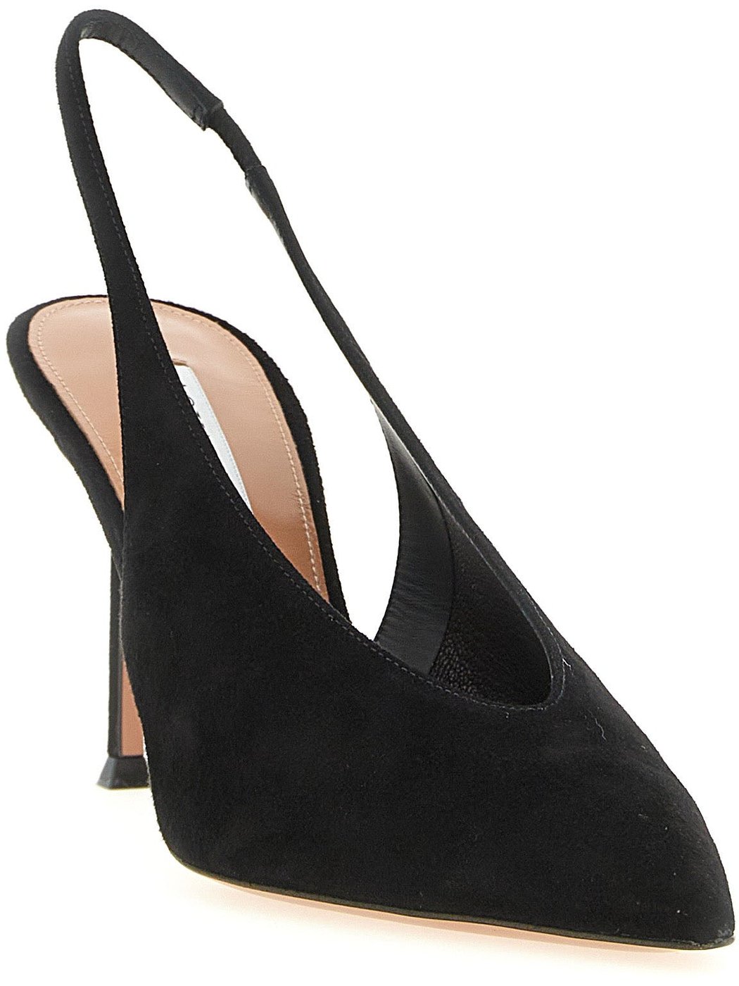 Aquazzura Black Calfskin High Heel Pumps