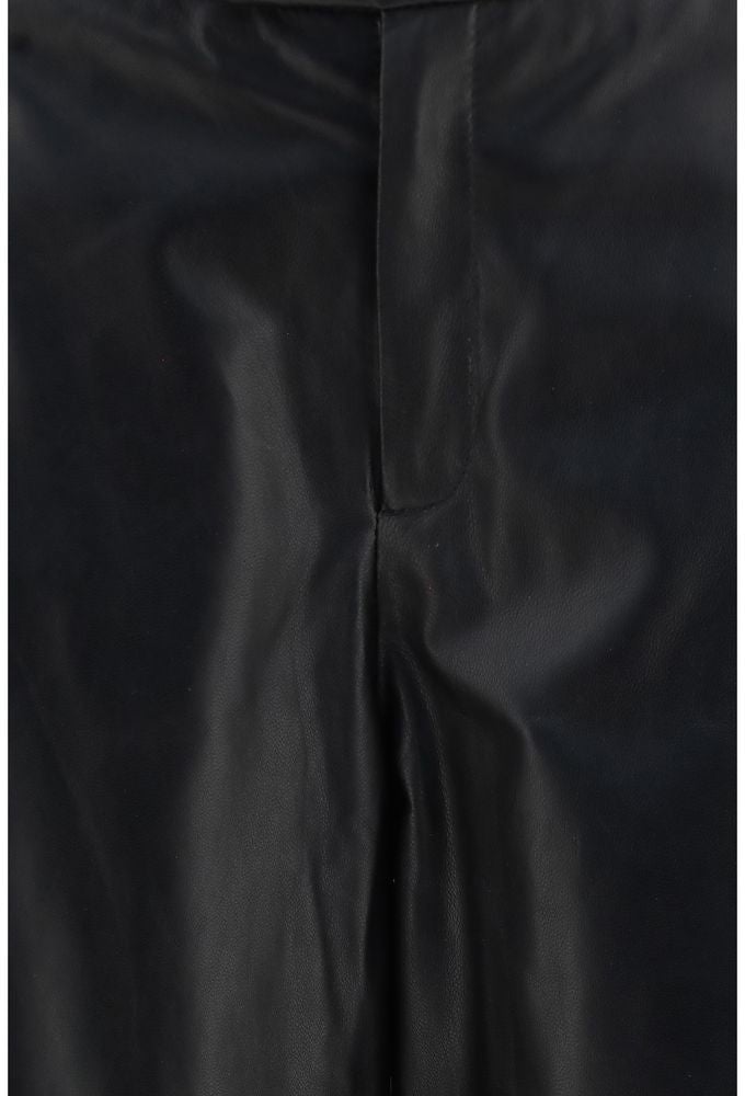 Arma Black Leather Pants