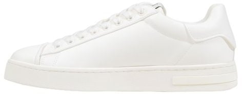 Armani Exchange White Polyester Low Top Sneakers
