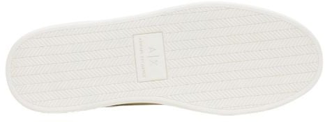 Armani Exchange White Polyester Low Top Sneakers