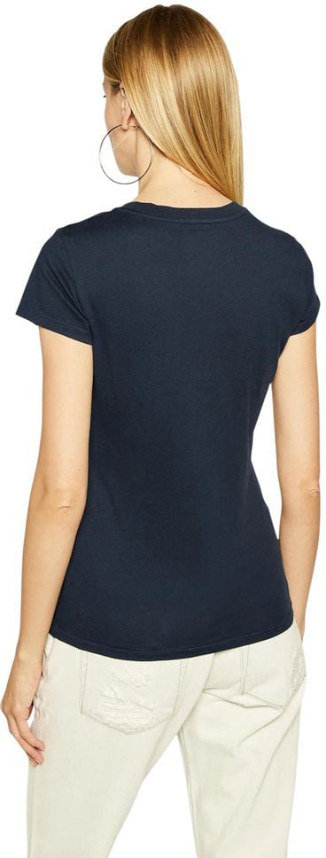 Armani Exchange Blue Cotton T-Shirt