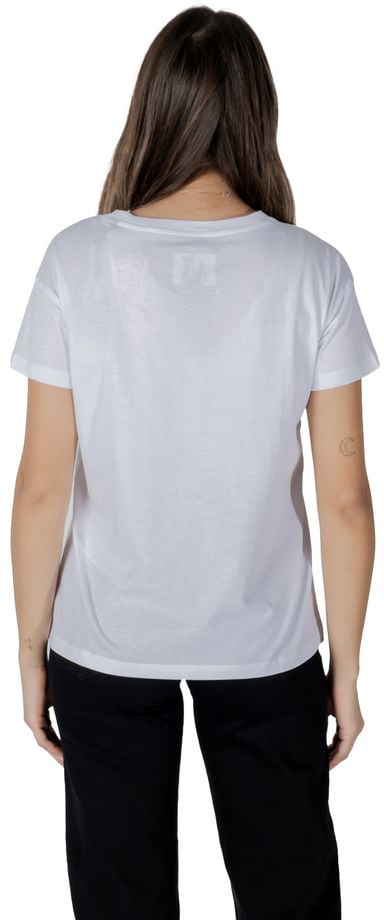 Armani Exchange White Cotton T-Shirt
