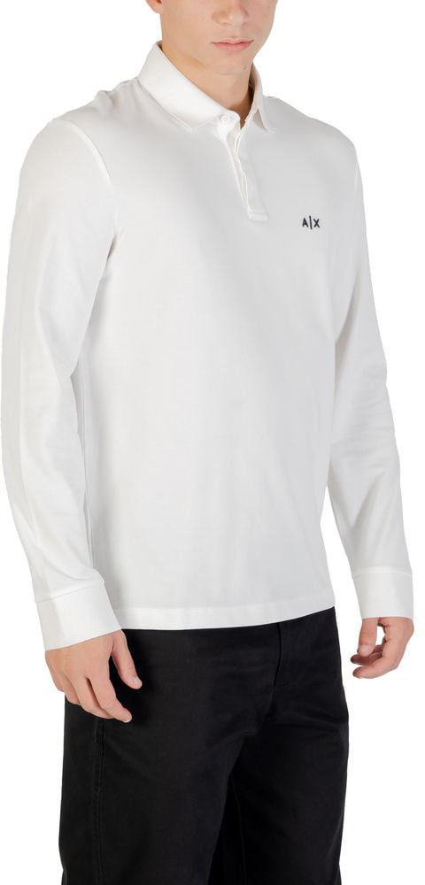 Armani Exchange Cream Cotton Long Sleeve T-Shirt