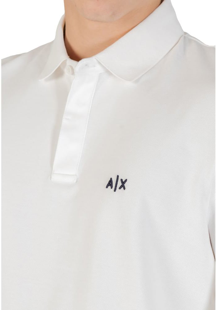 Armani Exchange Cream Cotton Long Sleeve T-Shirt