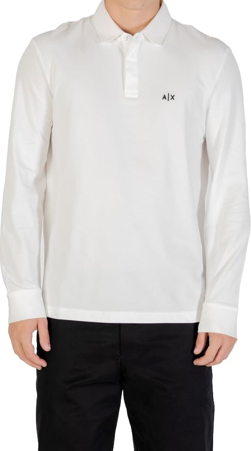 Armani Exchange Cream Cotton Long Sleeve T-Shirt