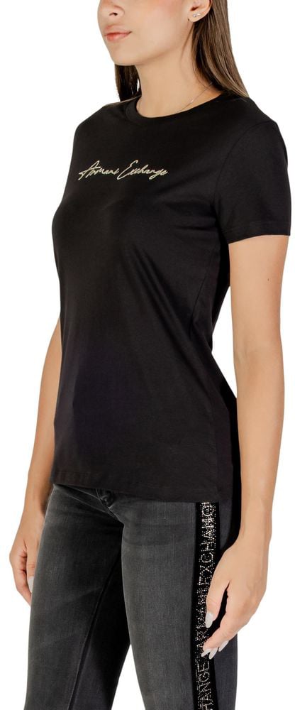 Armani Exchange Bicolor Cotton T-Shirt