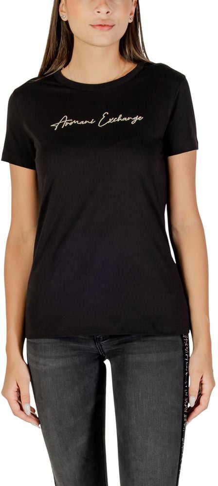 Armani Exchange Bicolor Cotton T-Shirt