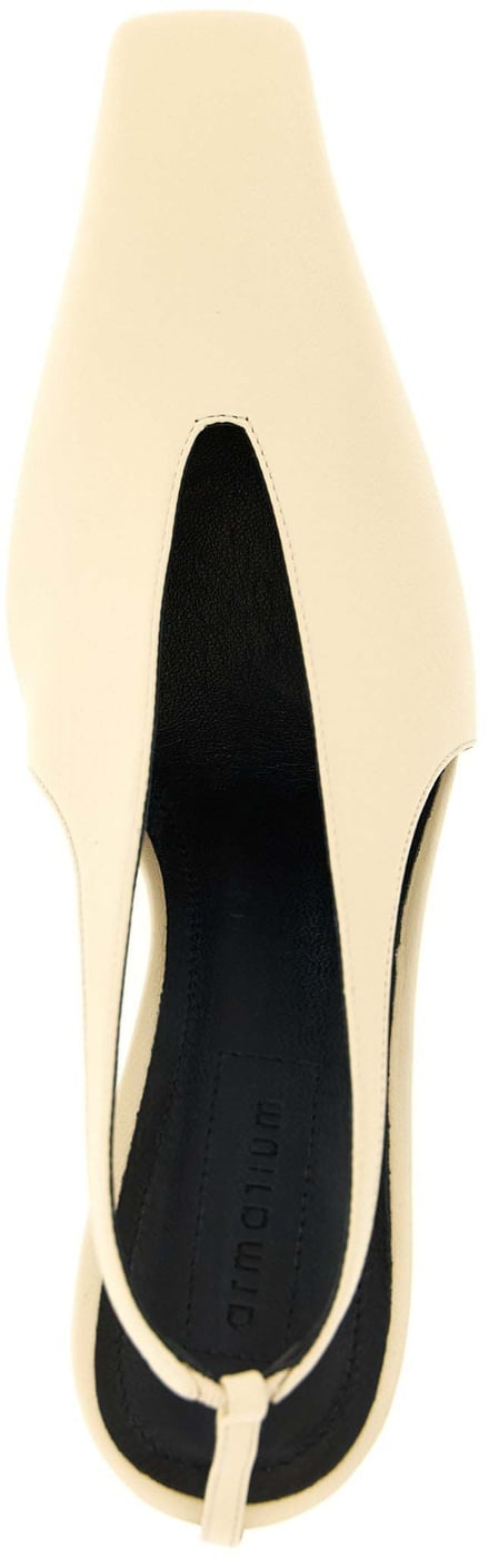 Armarium Beige Lambskin High Heel Pumps