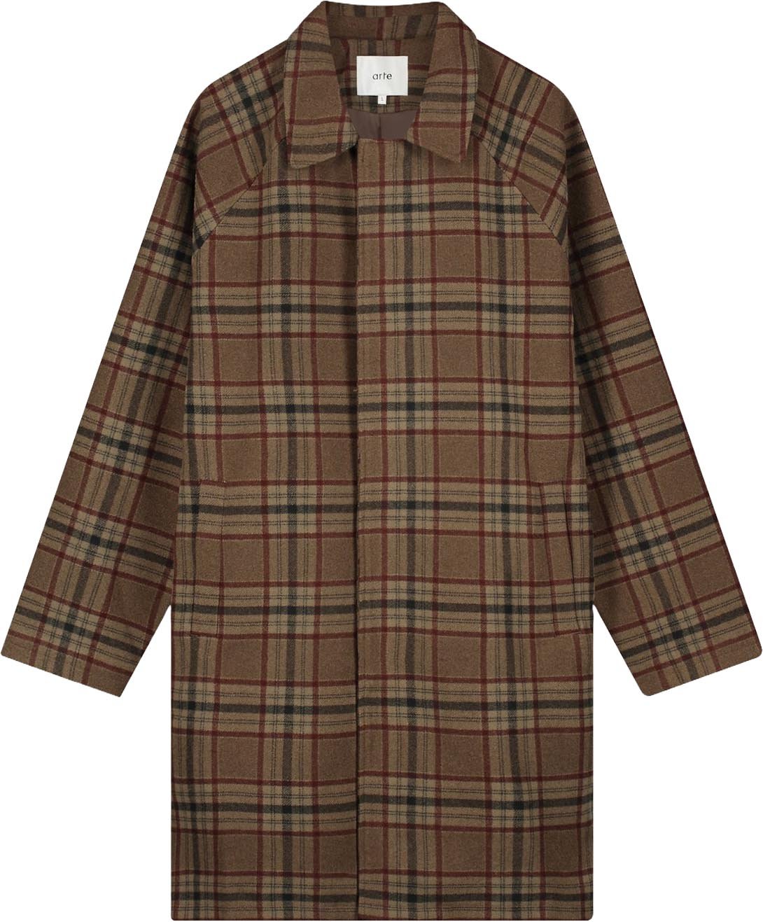 Cappotto Check Plaid