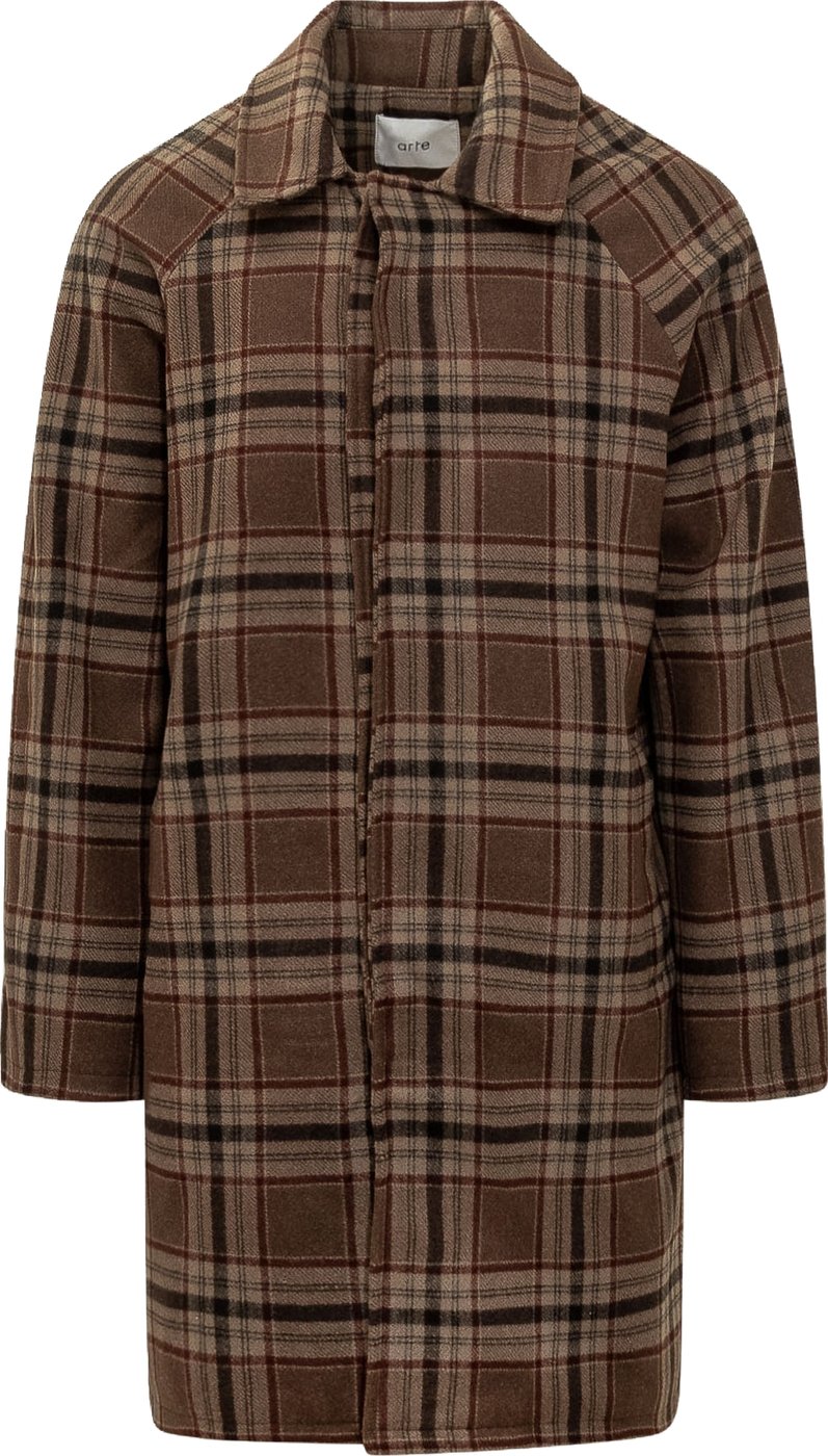 PLAID COAT
