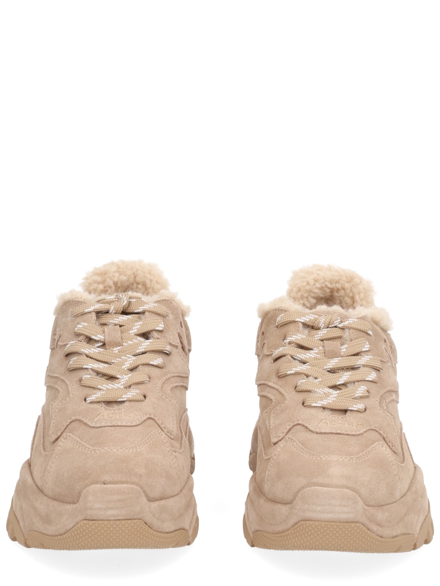 Addict Bis Fur Suede Sneakers