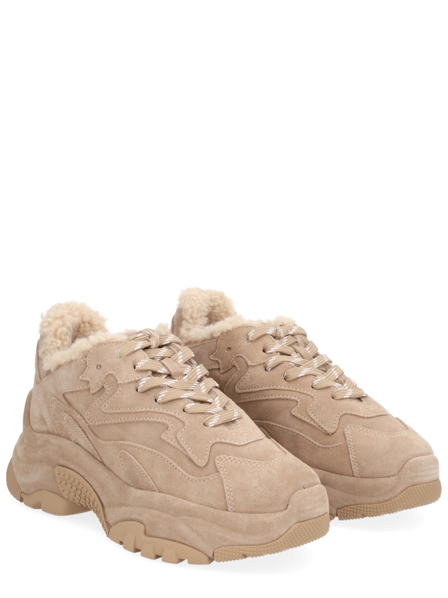 Addict Bis Fur Suede Sneakers