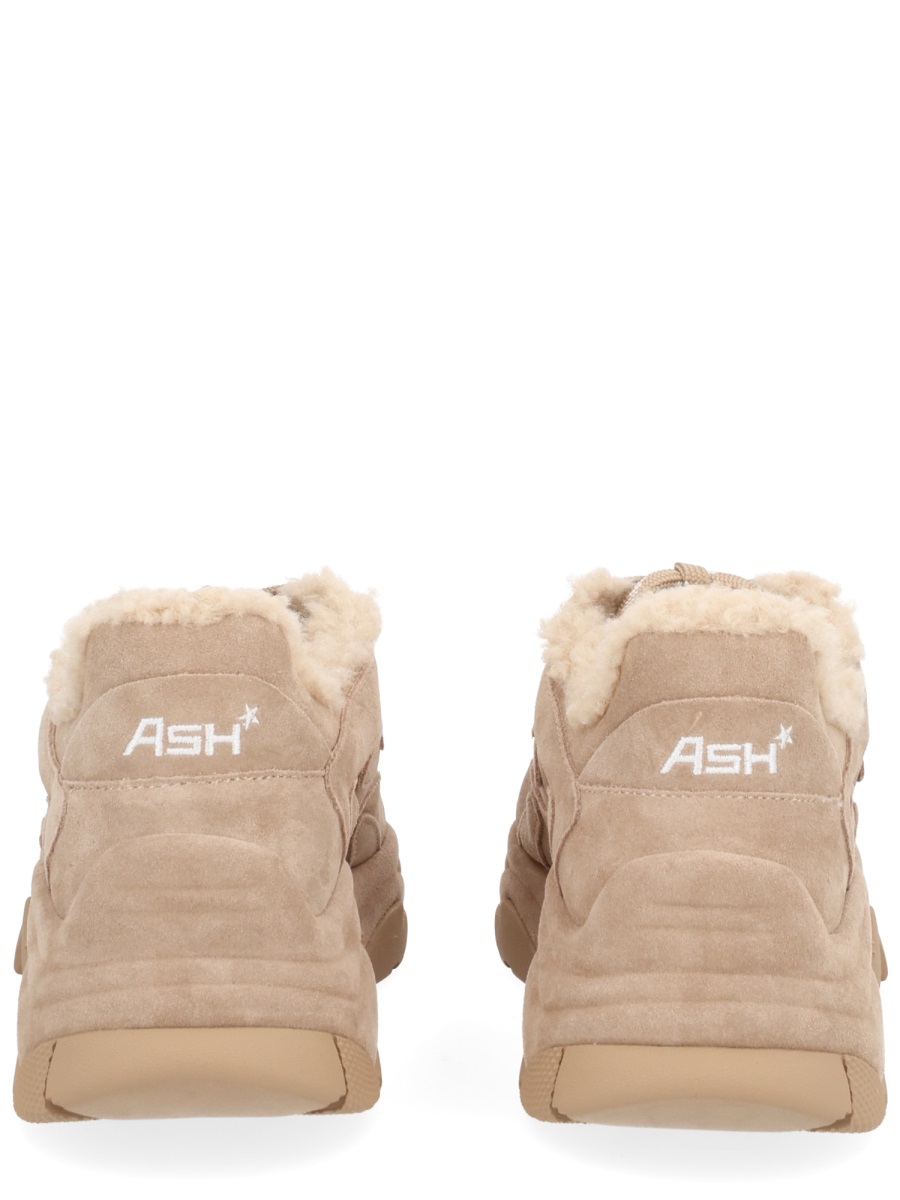 Addict Bis Fur Suede Sneakers