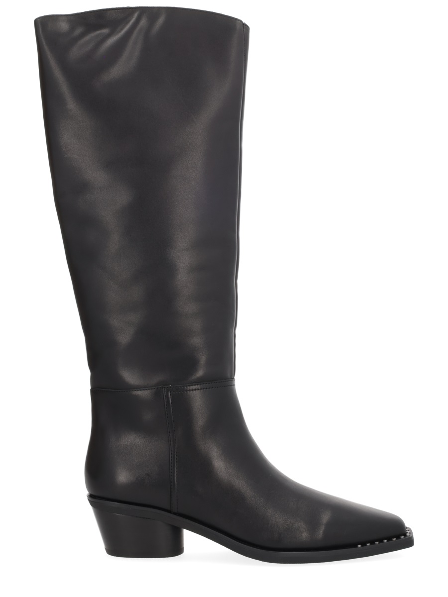 Harpo Western Pointed Studded Boots