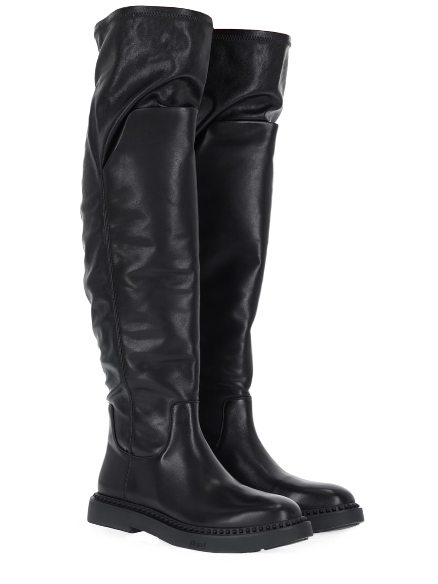 Maxim Smooth Leather Tall Boots