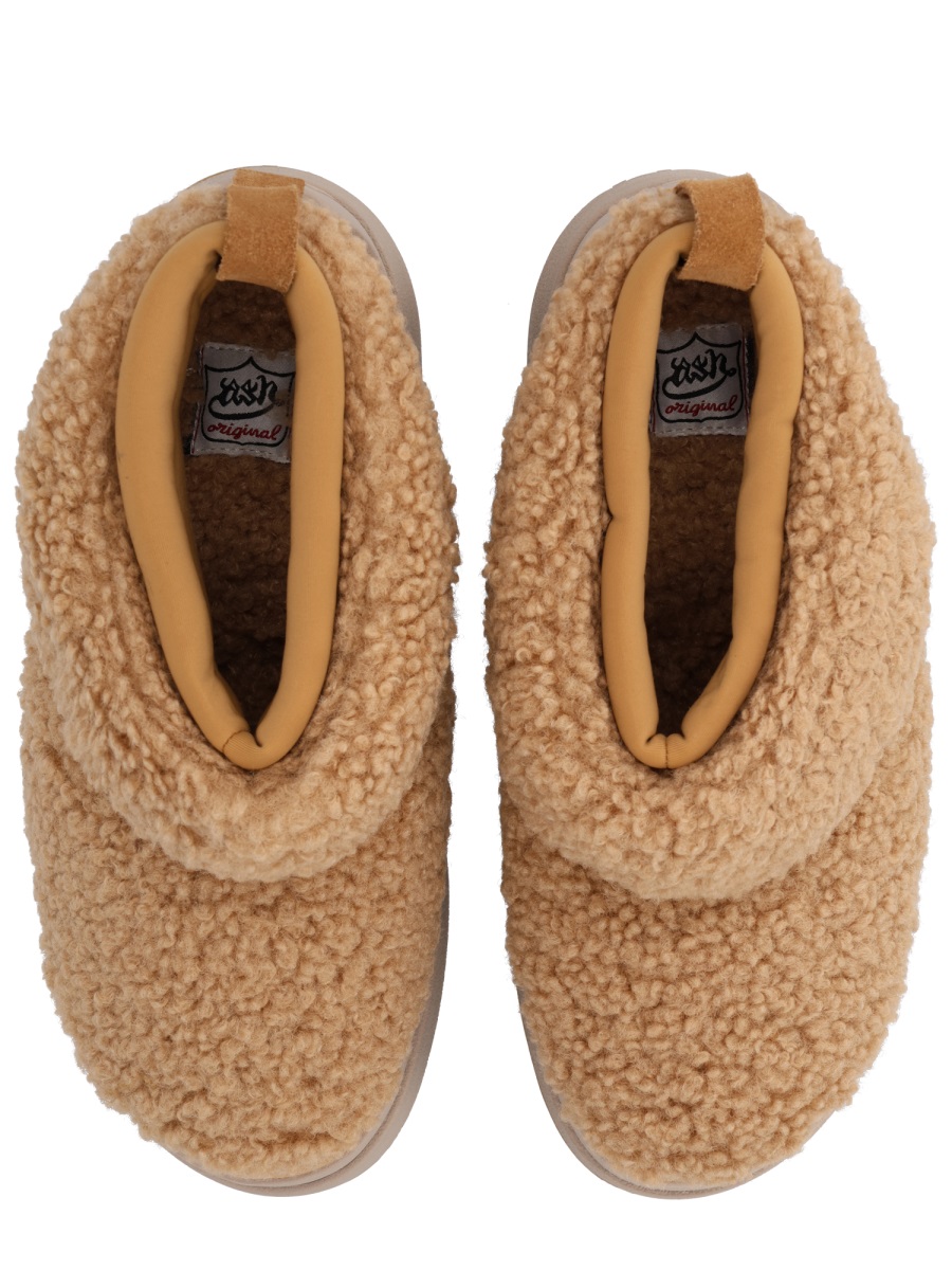 Olympia Shearling Upper Boots